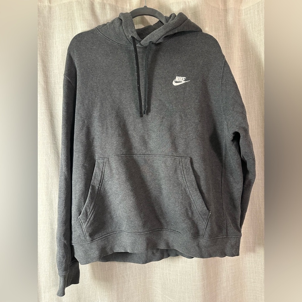 Nike Men's Gray Hoodie